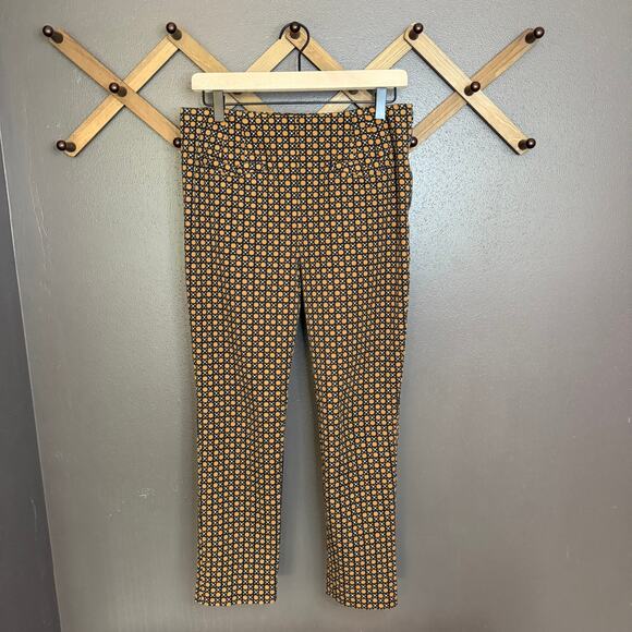 Anthropologie The Essential Slim Tailored Trousers 8 stretch - Picture 1 of 7